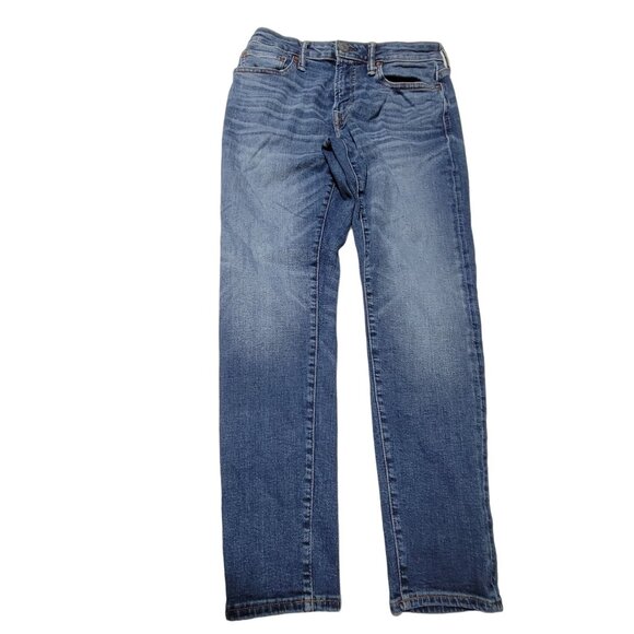 American Eagle Athletic Skinny Flex Jeans Mens Size 29 X 30 Low Rise Medium Wash - Picture 2 of 7